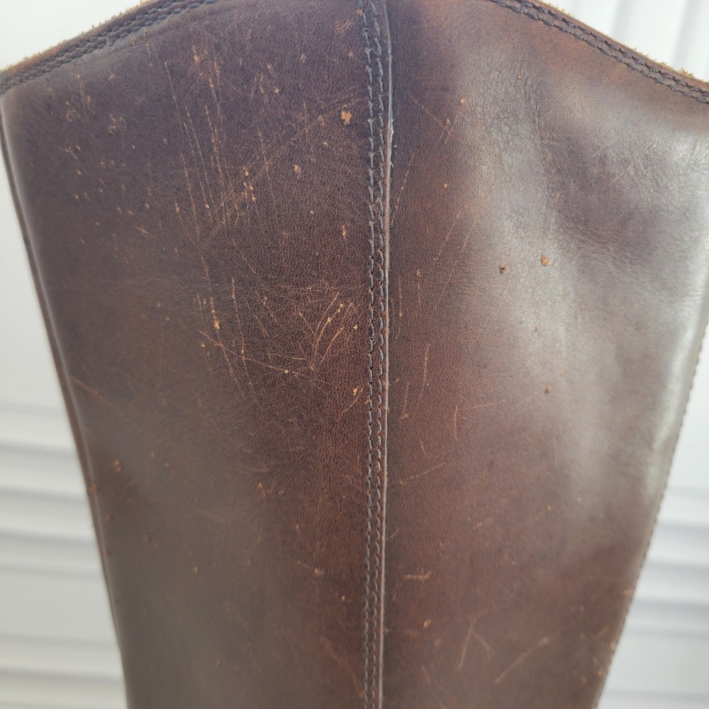UGG Womens Seldon Leather Knee High Riding Boots Brown Size 6 1006038 - Picture 3 of 15
